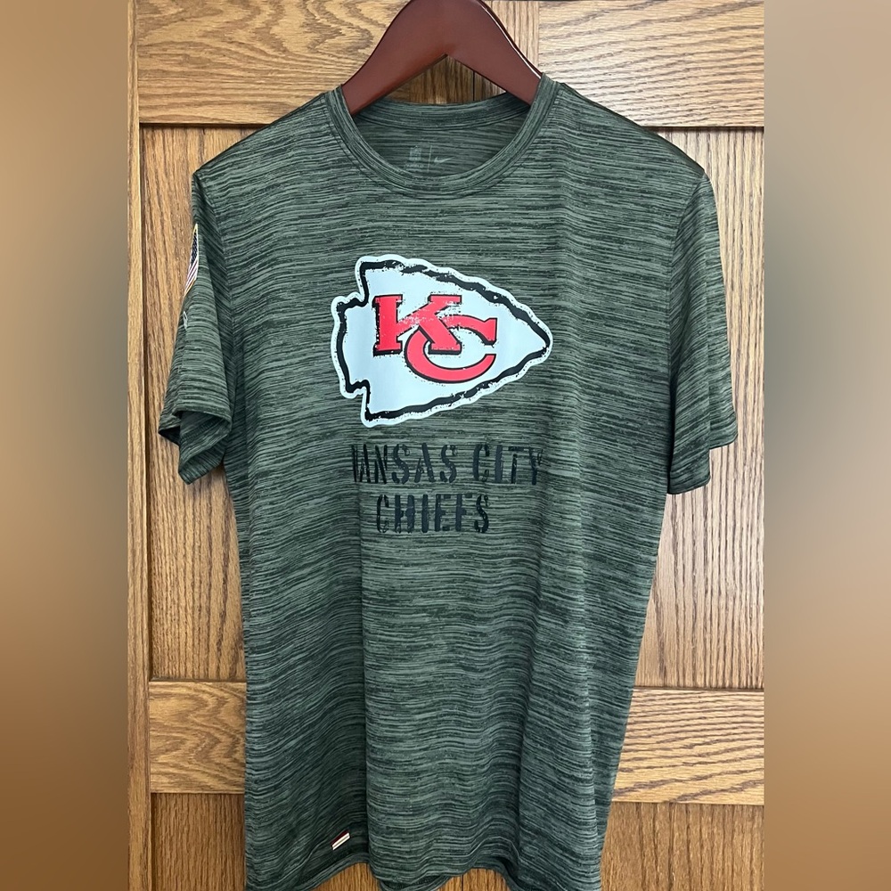 KC Chiefs Salute to Service Dri fit Tee